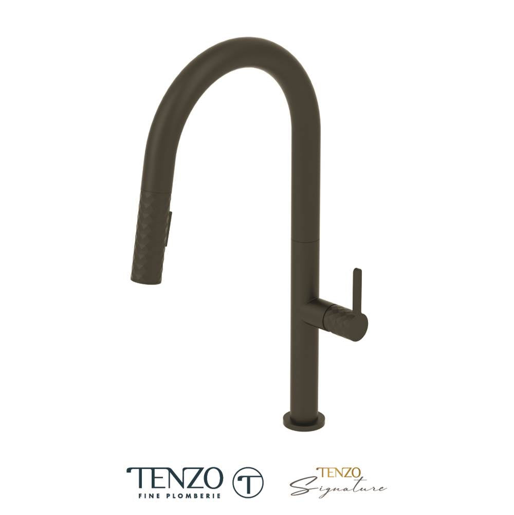 Tenzo CA130 Single-Handle Kitchen Faucet Calozy With Pull-Down & 2-Function Hand Shower