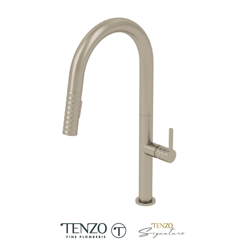 Tenzo CA130 Single-Handle Kitchen Faucet Calozy With Pull-Down & 2-Function Hand Shower