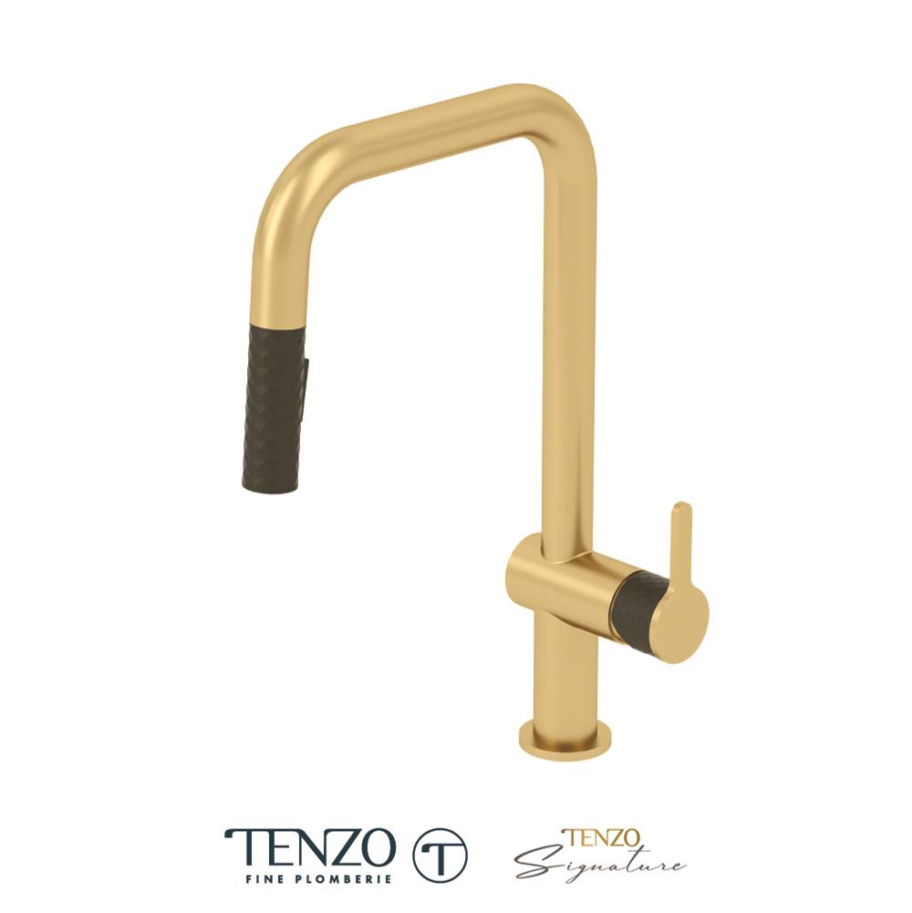 Tenzo CA131 Single-Handle Kitchen Faucet Calozy With Pull-Down & 2-Function Hand Shower