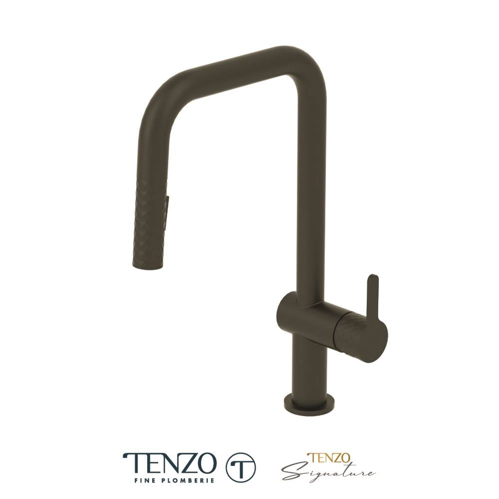 Tenzo CA131 Single-Handle Kitchen Faucet Calozy With Pull-Down & 2-Function Hand Shower