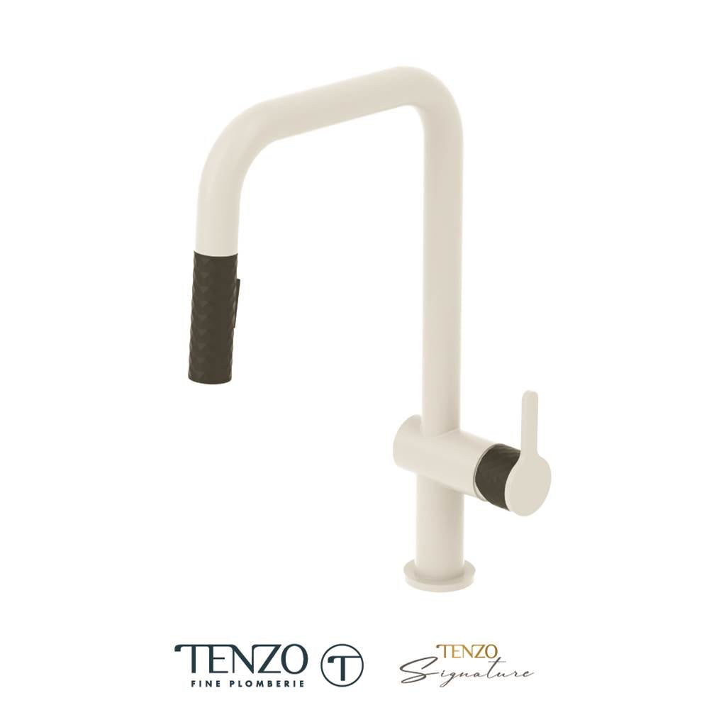 Tenzo CA131 Single-Handle Kitchen Faucet Calozy With Pull-Down & 2-Function Hand Shower