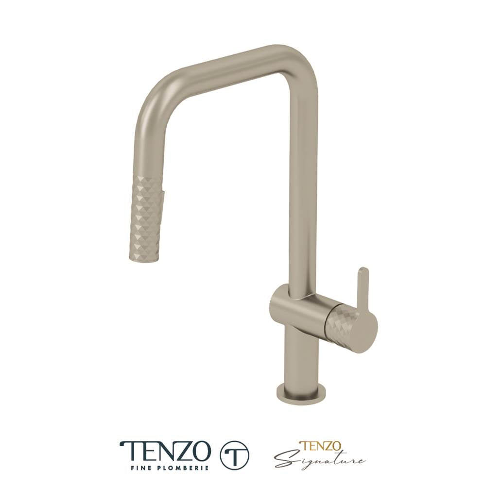 Tenzo CA131 Single-Handle Kitchen Faucet Calozy With Pull-Down & 2-Function Hand Shower