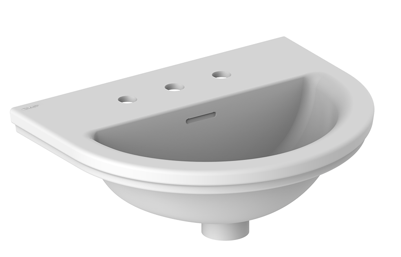 Graff CAM00L-3-OF-GL Camden Drop-In Sink With Three Faucet Holes