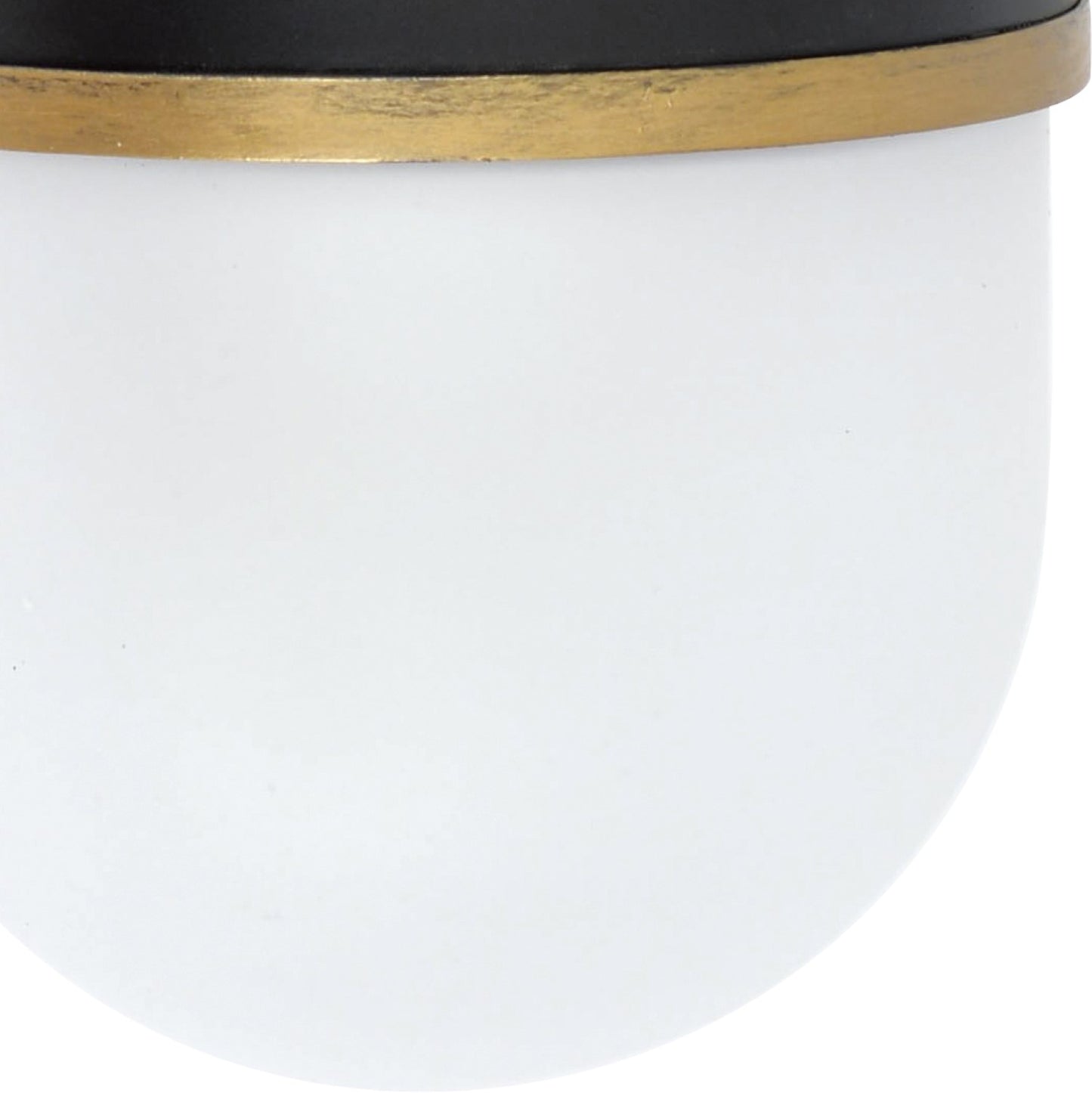 Crystorama CAP-8501-MK-TG Brian Patrick Flynn for Crystorama Capsule 1 Light Outdoor Wall Mount - Matte Black and Textured Gold