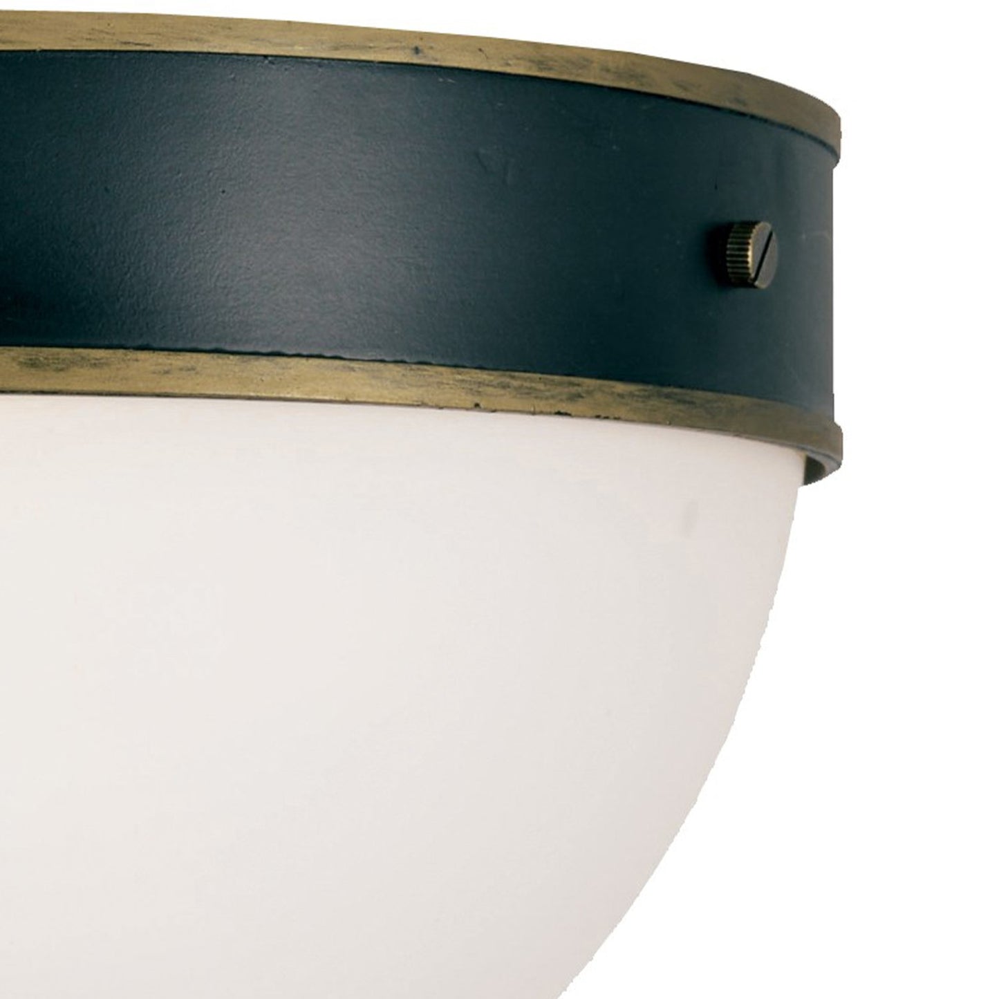 Crystorama CAP-8503-MK-TG Brian Patrick Flynn for Crystorama Capsule 2 Light Outdoor Ceiling Mount - Matte Black and Textured Gold