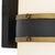 Crystorama CAP-8504-MK-TG Brian Patrick Flynn for Crystorama Capsule 2 Light Outdoor Wall Mount - Matte Black and Textured Gold