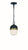 Crystorama CAP-8506-MK-TG Brian Patrick Flynn for Crystorama Capsule 3 Light Outdoor Pendant - Matte Black and Textured Gold