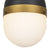 Crystorama CAP-8507-MK-TG Brian Patrick Flynn for Crystorama Capsule 1 Light Outdoor Pendant - Matte Black and Textured Gold