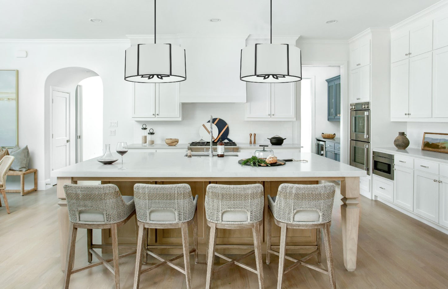 Crystorama CAR-9206-BK Carlyn 6 Light Pendant - Black