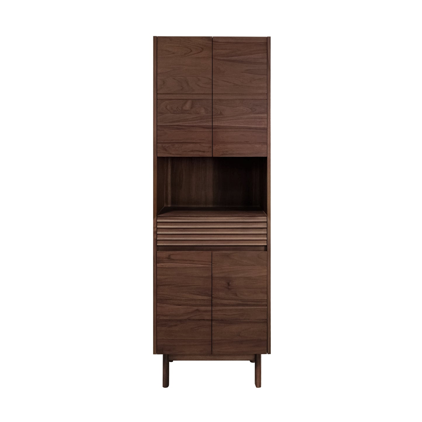 Avanity CARINA-LT24-CT Carina 24 In. Bathroom Linen Cabinet In Coffee Teak