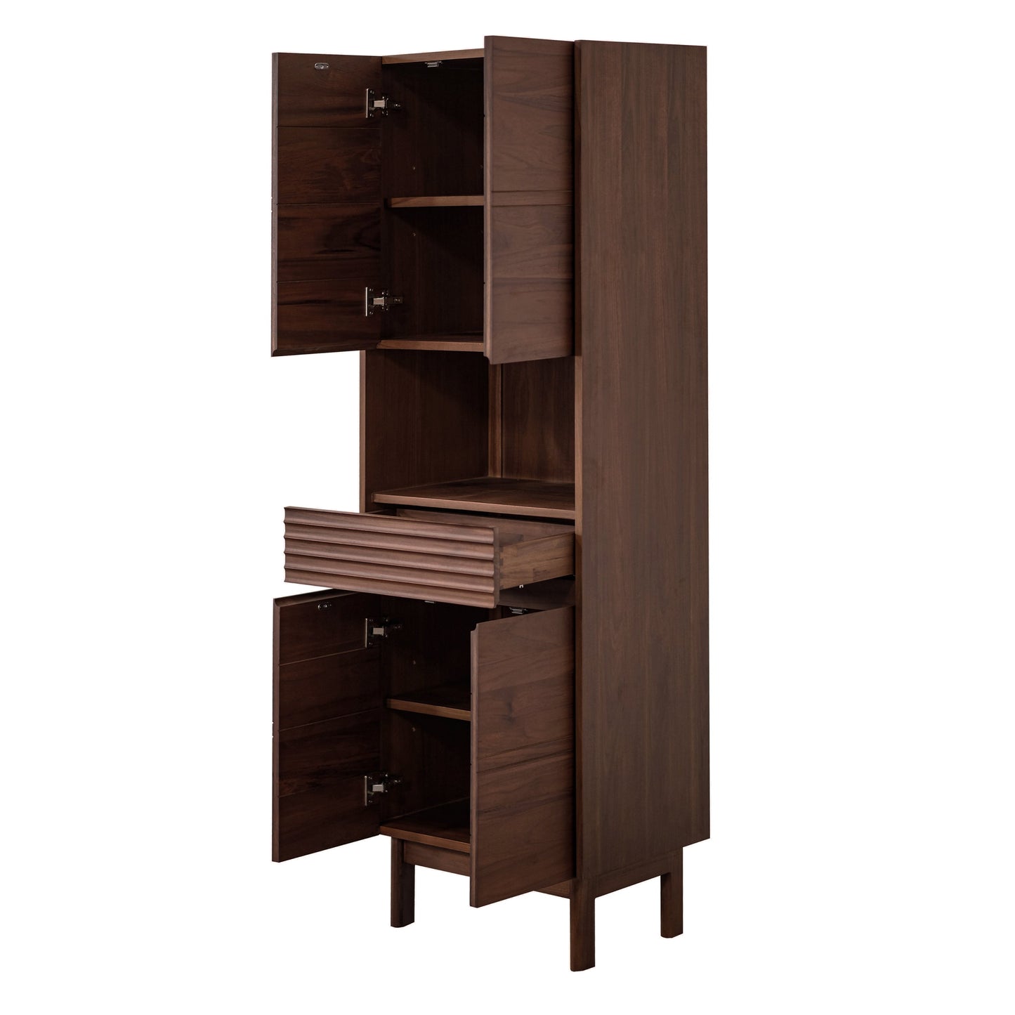Avanity CARINA-LT24-CT Carina 24 In. Bathroom Linen Cabinet In Coffee Teak