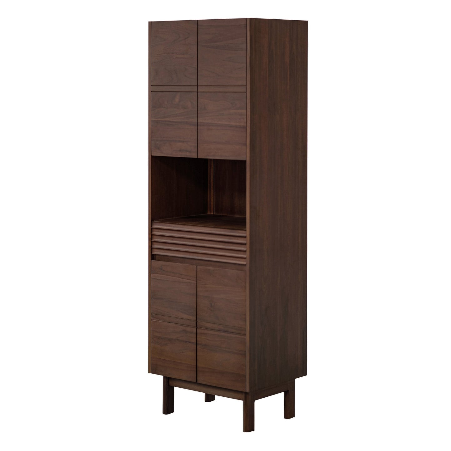 Avanity CARINA-LT24-CT Carina 24 In. Bathroom Linen Cabinet In Coffee Teak