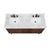 Avanity Carina Double Sink Bathroom Vanity with Top