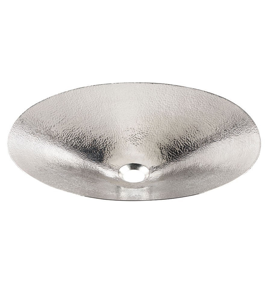 Thompson Traders CASG-BRN Limited Editions Bath Chakra Handcrafted Brushed Nickel Hammered Nickel