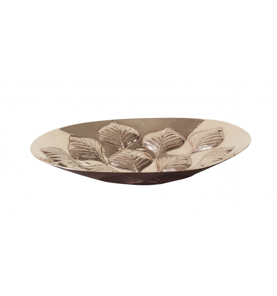 Thompson Traders CASG-C Legacy Bath Chakra Cordate Handcrafted Oval Bath Vessel Bowl cordate texture Rose Gold