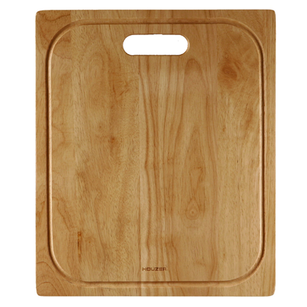 Houzer CB-4100 Rubberwood Cutting Board For Multiple Sink Models