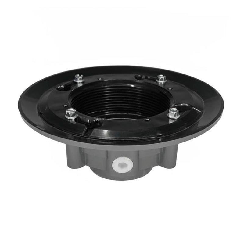 Infinity Drain CDA 42 Clamp Down Drain ABS 4" Throat, 2" Outlet