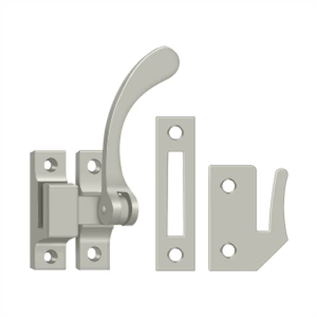 Deltana CF450 Window Lock, Casement Fastener, Reversible, 4-1/2
