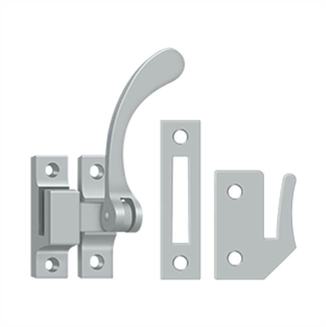 Deltana CF450 Window Lock, Casement Fastener, Reversible, 4-1/2