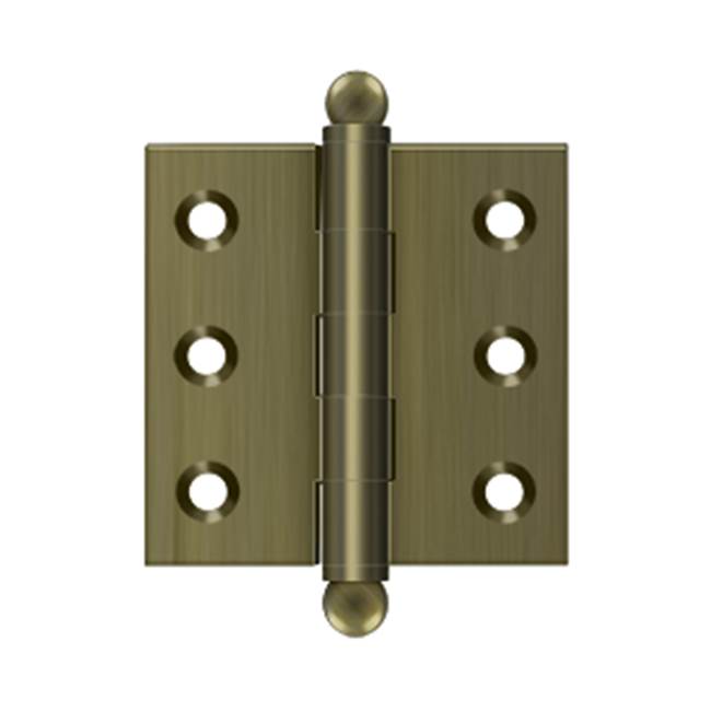 Deltana CH2020 2 x 2 Hinge, With  Ball Tips
