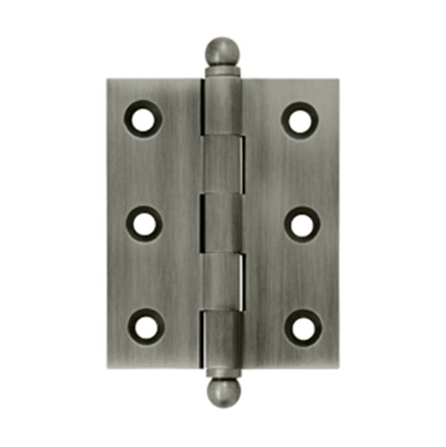 Deltana CH2520 2-1/2 x 2 Hinge, With  Ball Tips