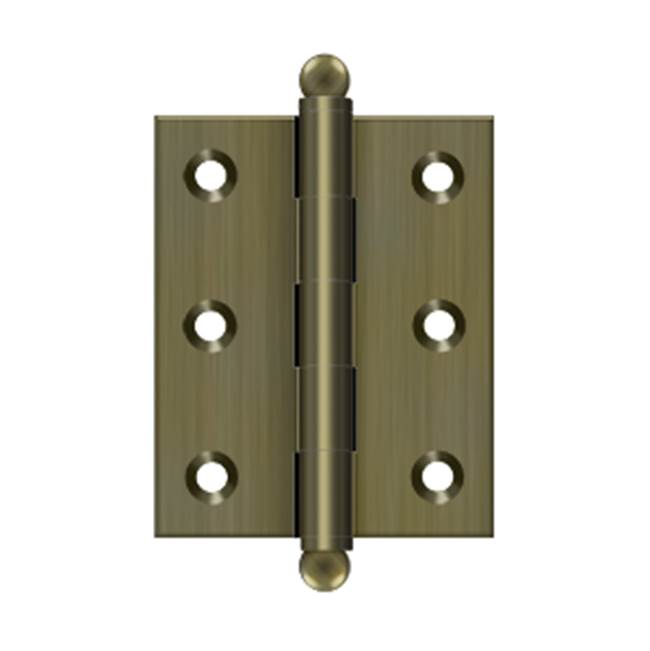 Deltana CH2520 2-1/2 x 2 Hinge, With  Ball Tips
