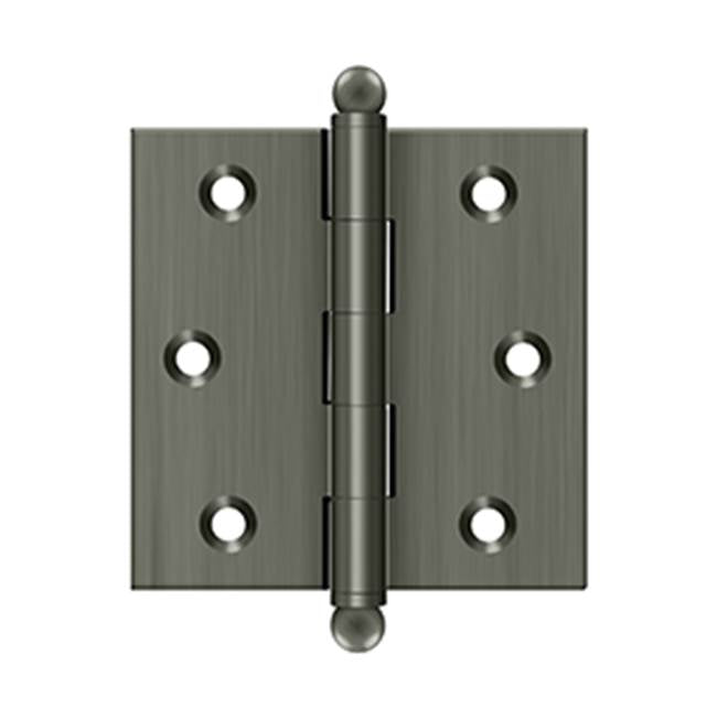Deltana CH2525 2-1/2 x 2-1/2 Hinge, With  Ball Tips