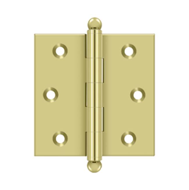 Deltana CH2525 2-1/2 x 2-1/2 Hinge, With  Ball Tips