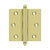 Deltana CH2525 2-1/2 x 2-1/2 Hinge, With  Ball Tips