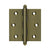 Deltana CH2525 2-1/2 x 2-1/2 Hinge, With  Ball Tips