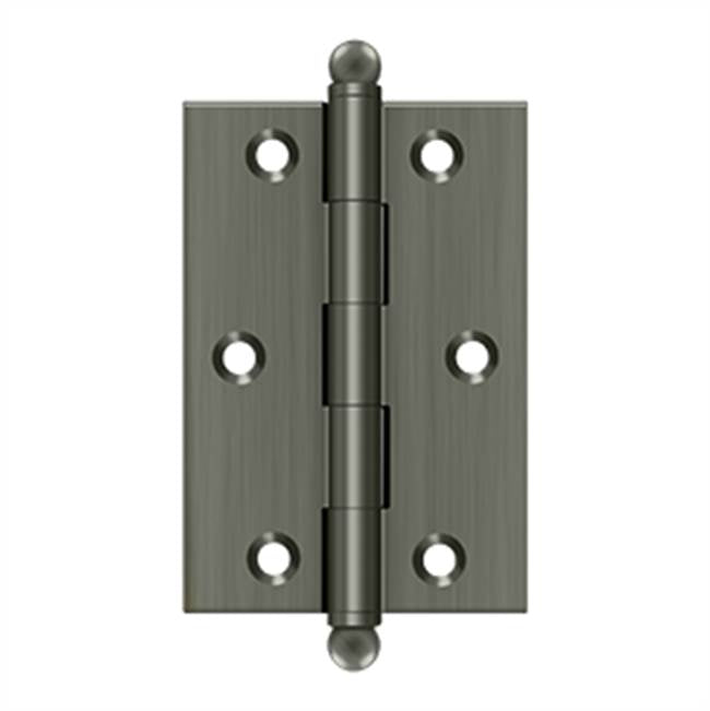 Deltana CH3020 3 x 2 Hinge, With  Ball Tips