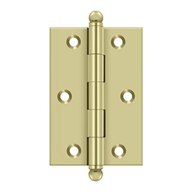 Deltana CH3020 3 x 2 Hinge, With  Ball Tips
