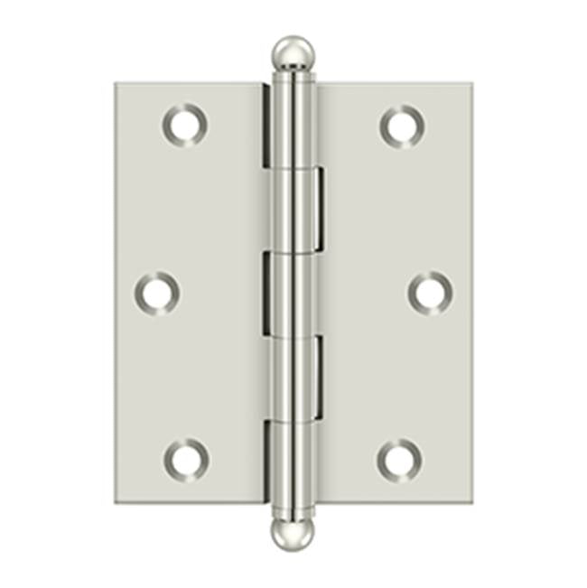 Deltana CH3025 3 x 2-1/2 Hinge, With  Ball Tips