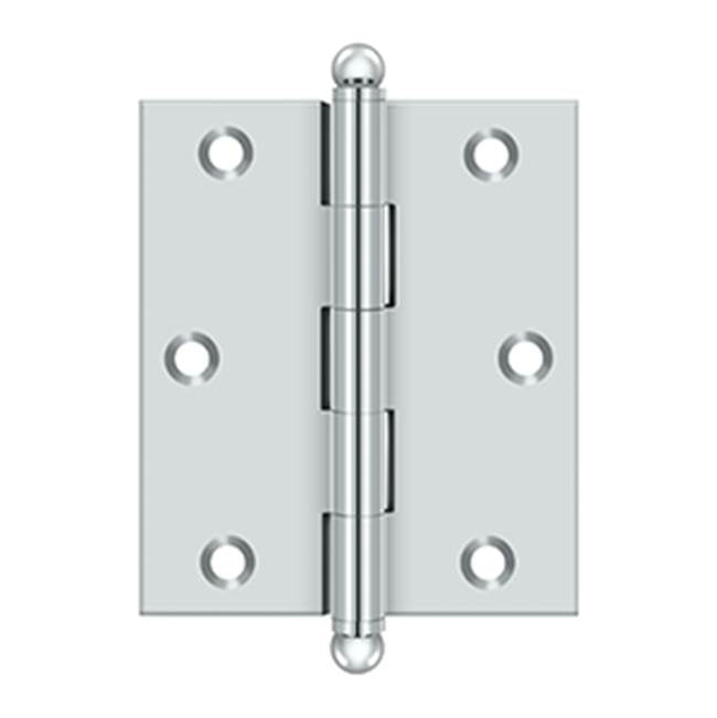 Deltana CH3025 3 x 2-1/2 Hinge, With  Ball Tips