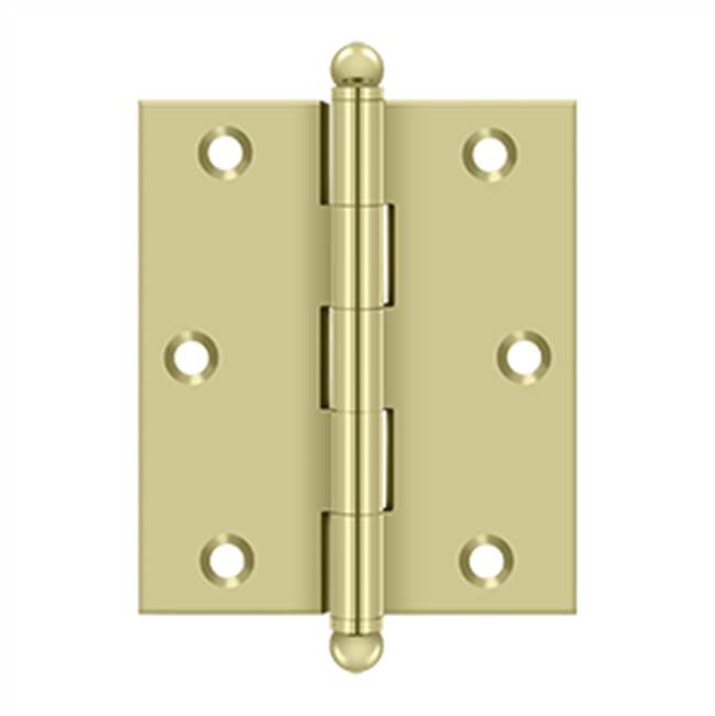 Deltana CH3025 3 x 2-1/2 Hinge, With  Ball Tips