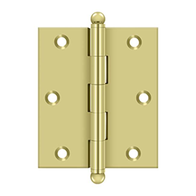 Deltana CH3025 3 x 2-1/2 Hinge, With  Ball Tips
