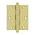 Deltana CH3025 3 x 2-1/2 Hinge, With  Ball Tips