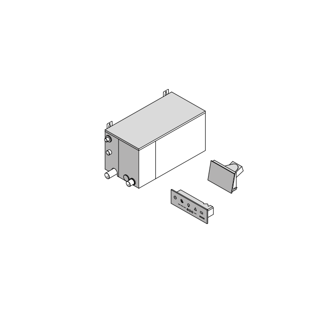 Effe CH90000194 Steam diffuser counterbox for nuvola smart power_usa