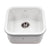 Hamat H-CHE-1919BU Undermount Fireclay Bar Sink