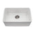 Hamat H-CHE-2417SU Undermount Fireclay Single Bowl Kitchen Sink
