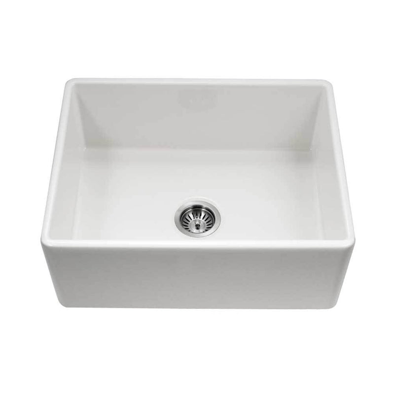 Hamat H-CHE-2620SA Apron-Front Fireclay Single Bowl Kitchen Sink
