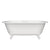 Victoria + Albert CHE-N-SW-OF+FT-CHE 69" x 31" Freestanding Soaking Bathtub
