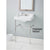 Cheviot 553-WH-1/575 Square Essex Console Sink