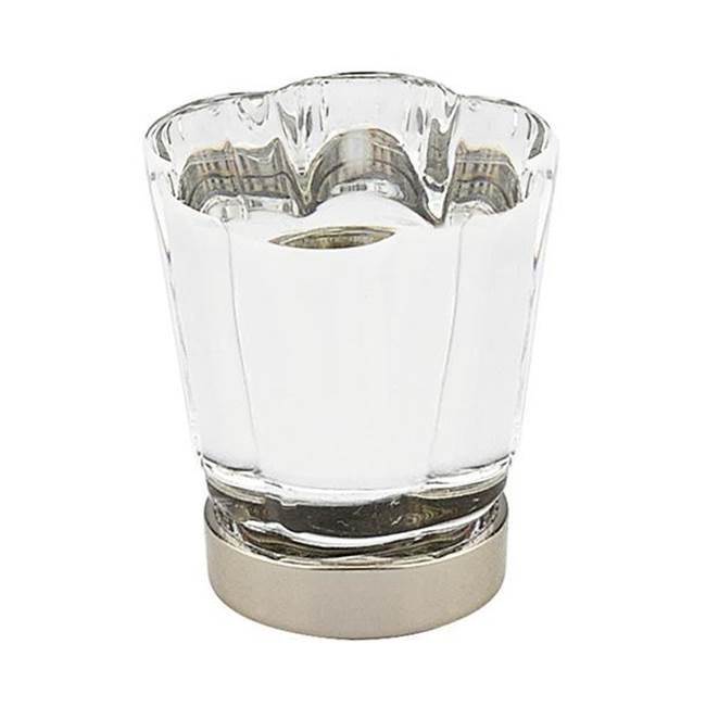 Emtek 86565 Forza Crystal Knob , Cabinet , 1-1/4" - Parent