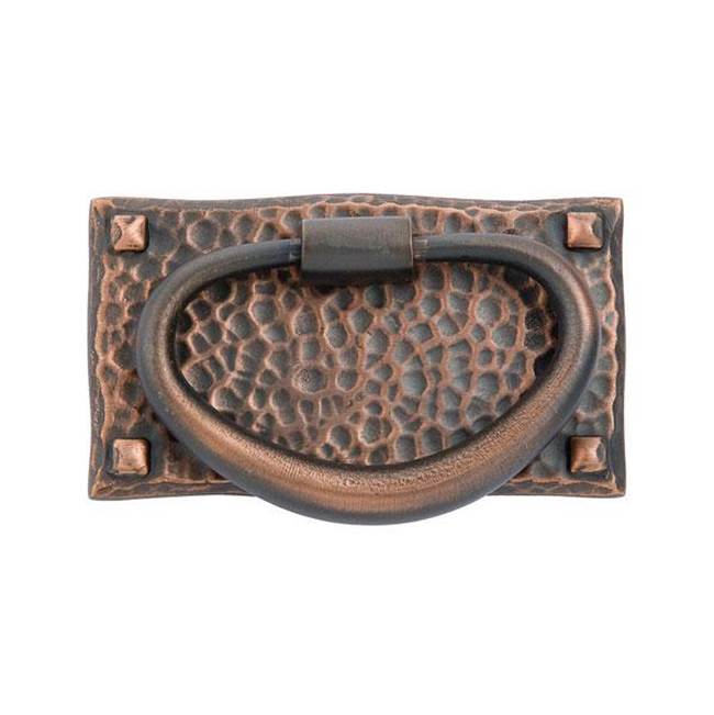 Emtek 86041 Hammered Oval Pull - Parent