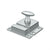 Deltana CL1532 Cabinet Lock, 1-1/2 x 1-3/4