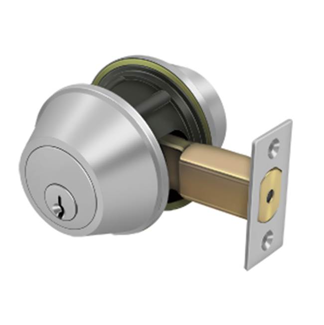 Deltana CL210LA Double Deadbolt GR2 With  2-3/4 Backset