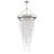 Crystorama CLA-A3207-PN-CL-MWP Clarksen 6 Light Chandelier - Polished Nickel