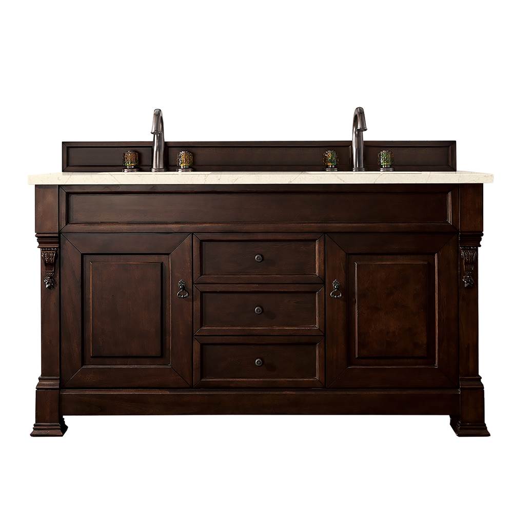 James Martin 147-114-5661 Brookfield 60" Double Vanity Cabinet