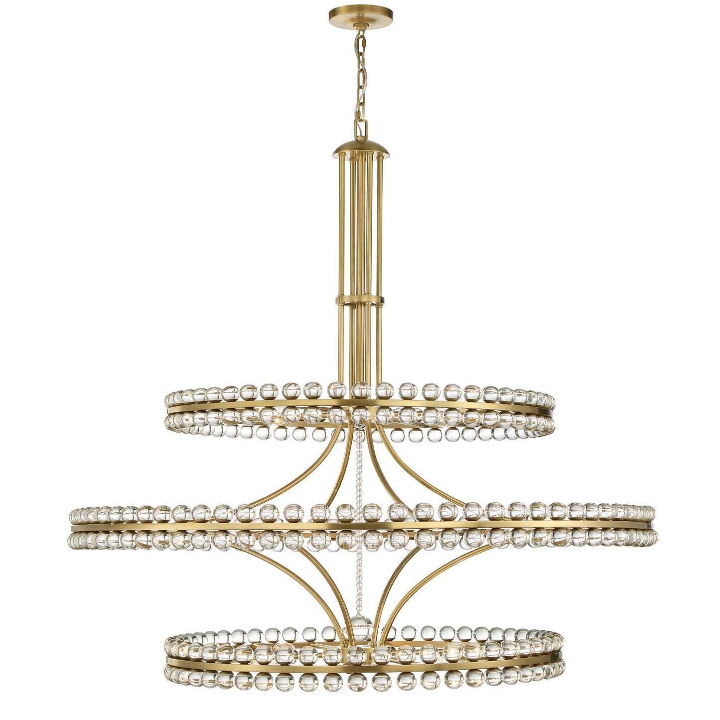 Crystorama CLO-8000 Clover 24 Light Chandelier - Parent